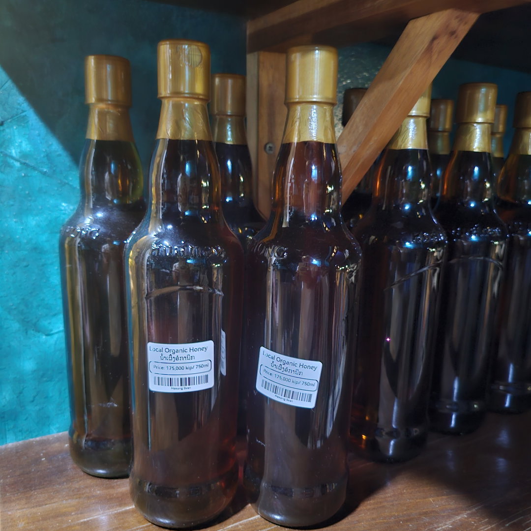 Local Organic Honey Bee 🐝 ນໍ້າເຜິ້ງໂກນແທ້100%