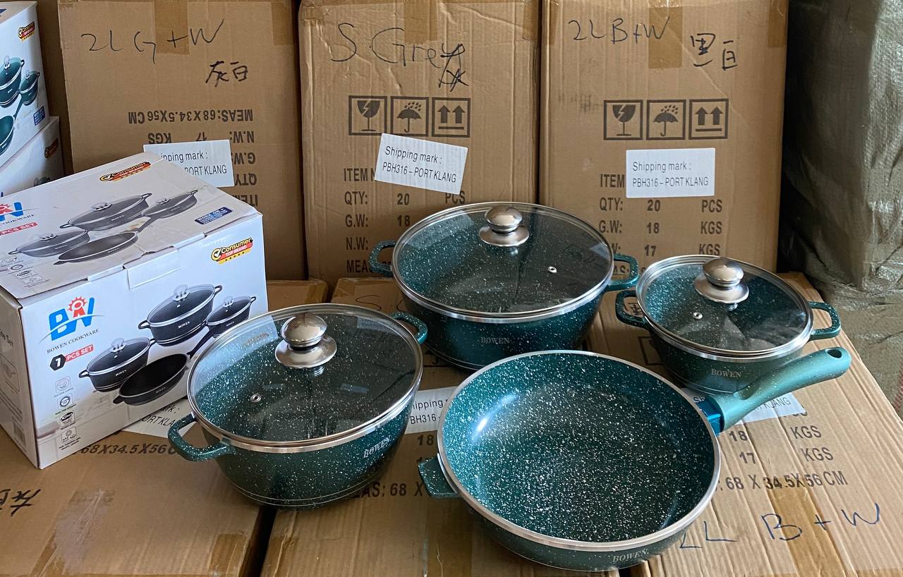 7 PCS BOWEN GRANITE COOKWARE_2
