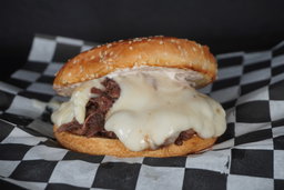 Hamburguesa de barbacoa con queso