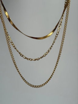 Layered Chain Set - Gold