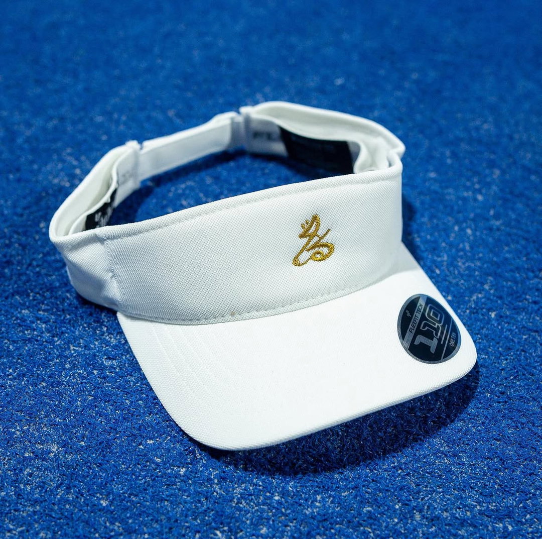 كُمّة Flexfit ℗ Visor (WHITE/GOLD)