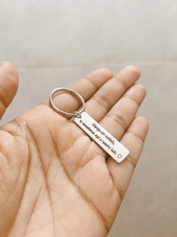 Llavero rectangular 