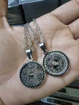 Prayer Necklace - Silver