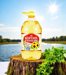 Равгани тазашуда (Масло подсол). Корона изобилия рафин. 3л
