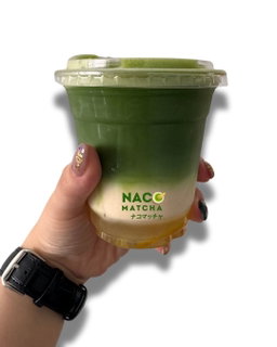 Iced Yuzu Matcha Latte