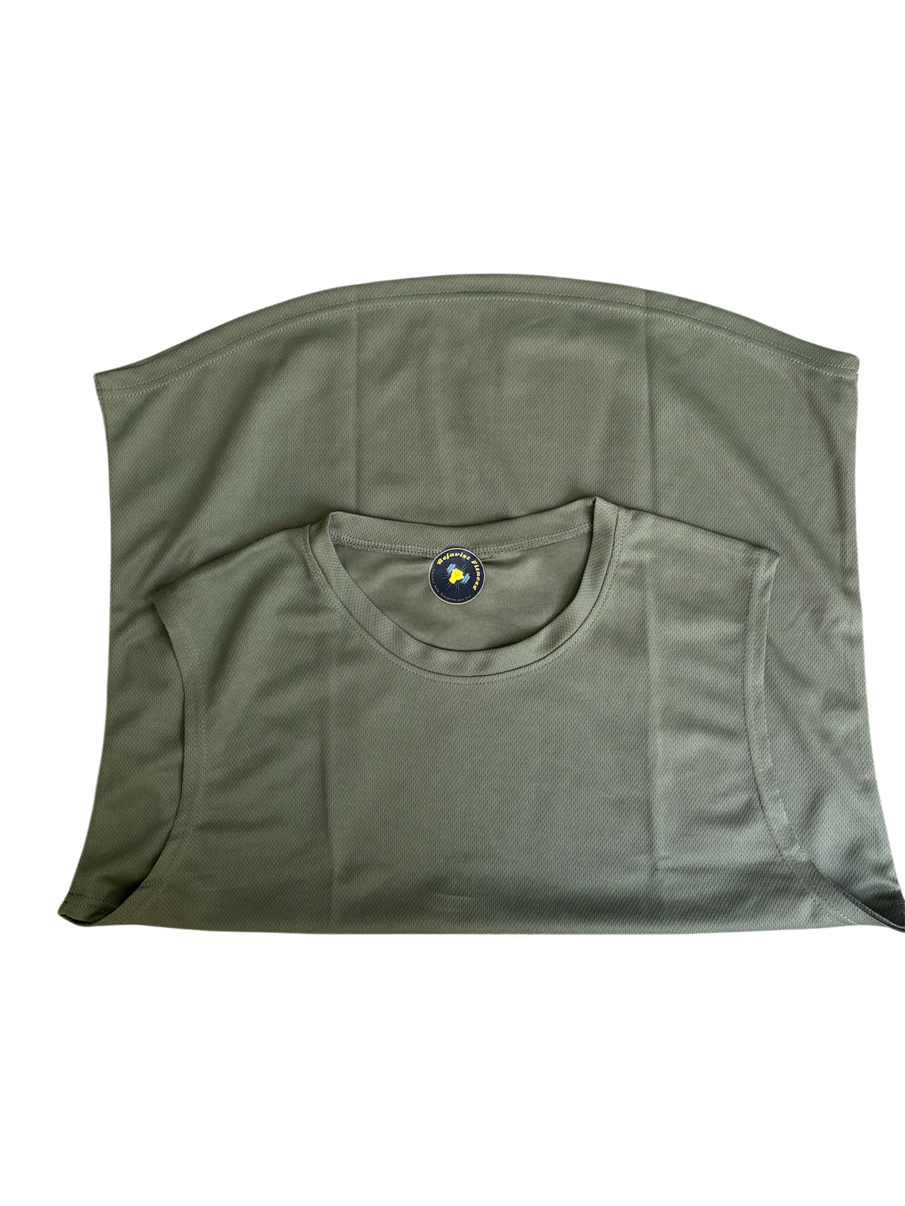 Quick-Dry TankTops for Men - Army Green_1