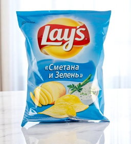 (Чипсы) Lays 70-80 г. сметана ва кабудӣ