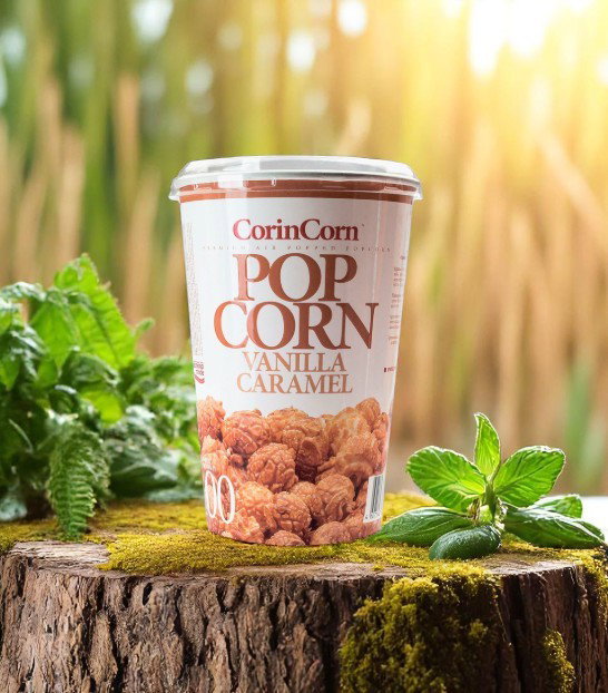 Попкорн Corin Corn (карамельный) 100г (стакон)