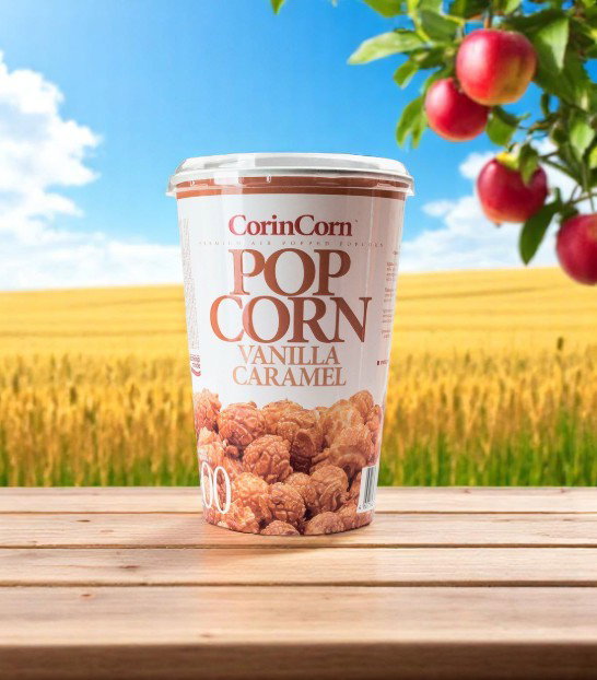 Попкорн Corin Corn (карамельный) 100г (стакон)_1