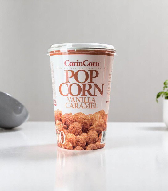Попкорн Corin Corn (карамельный) 100г (стакон)_2