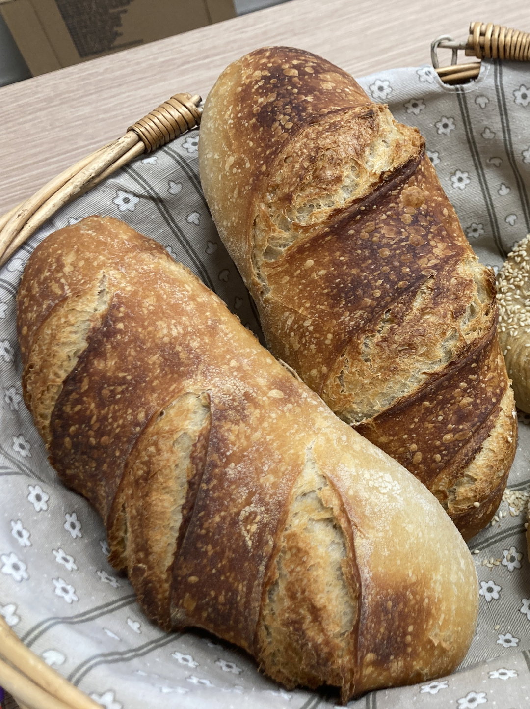 Sourdough Demi-Baguette חצי בגט מחמצת