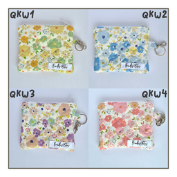 Quilted Keychain Wallet