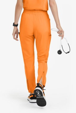 Apricot Crush Easy Stretch Jogger Scrub Pant