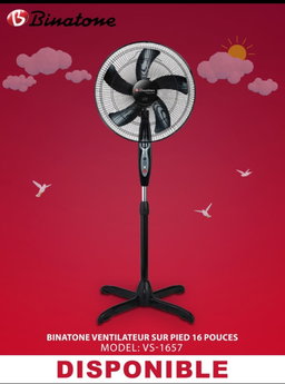 ventilateur Binatone 16"