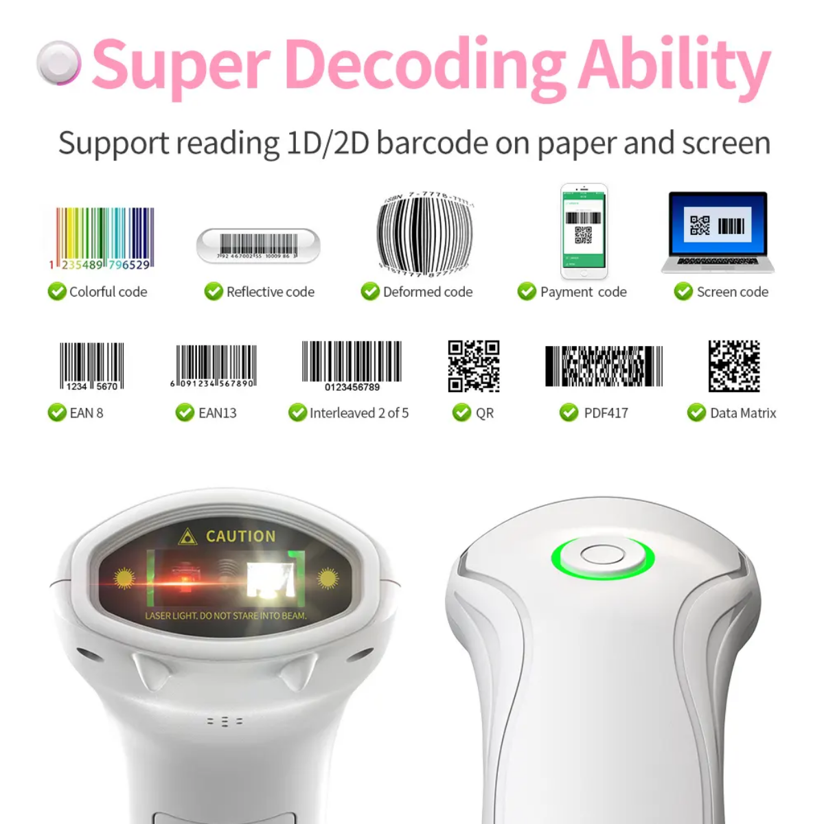 Wireless 2D Barcode Scanner _2