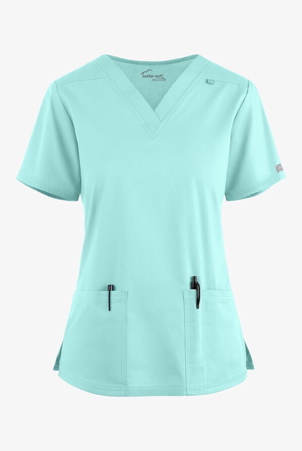 Butter-Soft Stretch Jogger Scrub Set (Sea Frost)_1