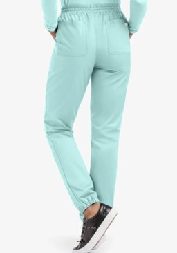 Butter-Soft Stretch Jogger Scrub Set (Sea Frost)