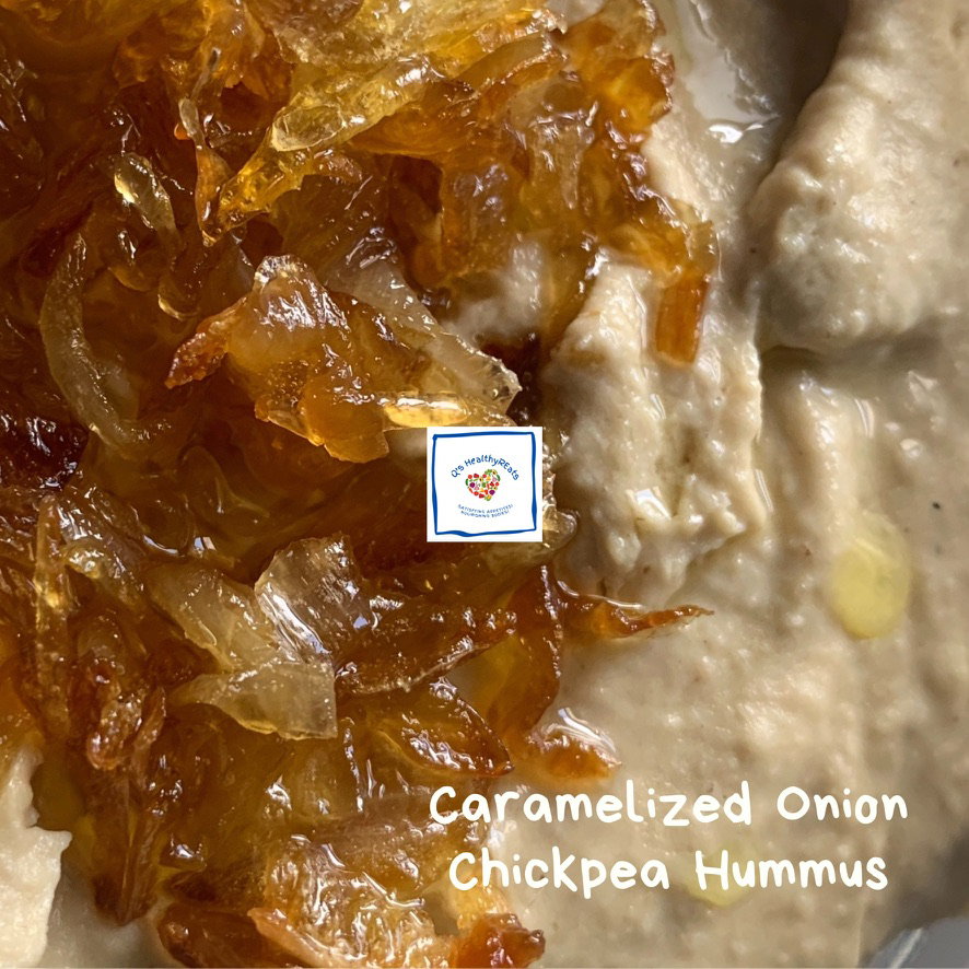 Caramelized Onion Chickpea Hummus