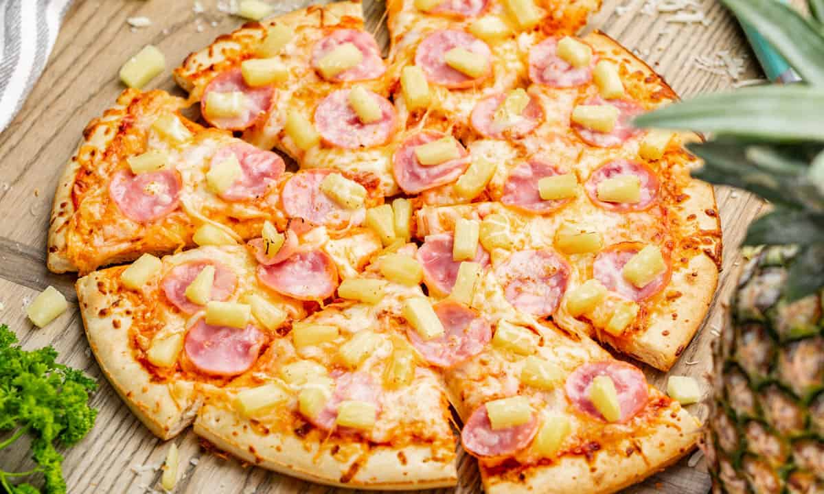 Large Hawaiian Pizza _0