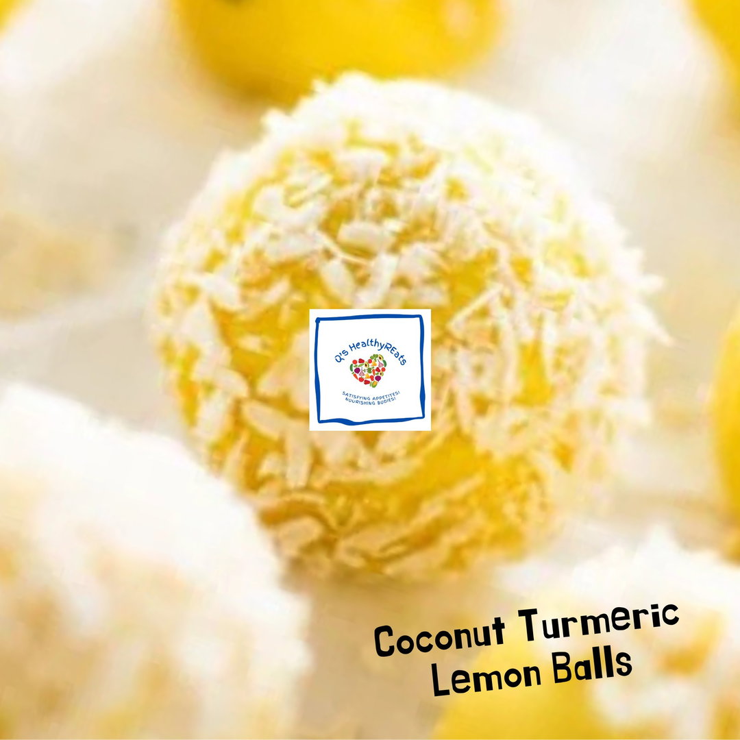 Coconut Turmeric Lemon Balls