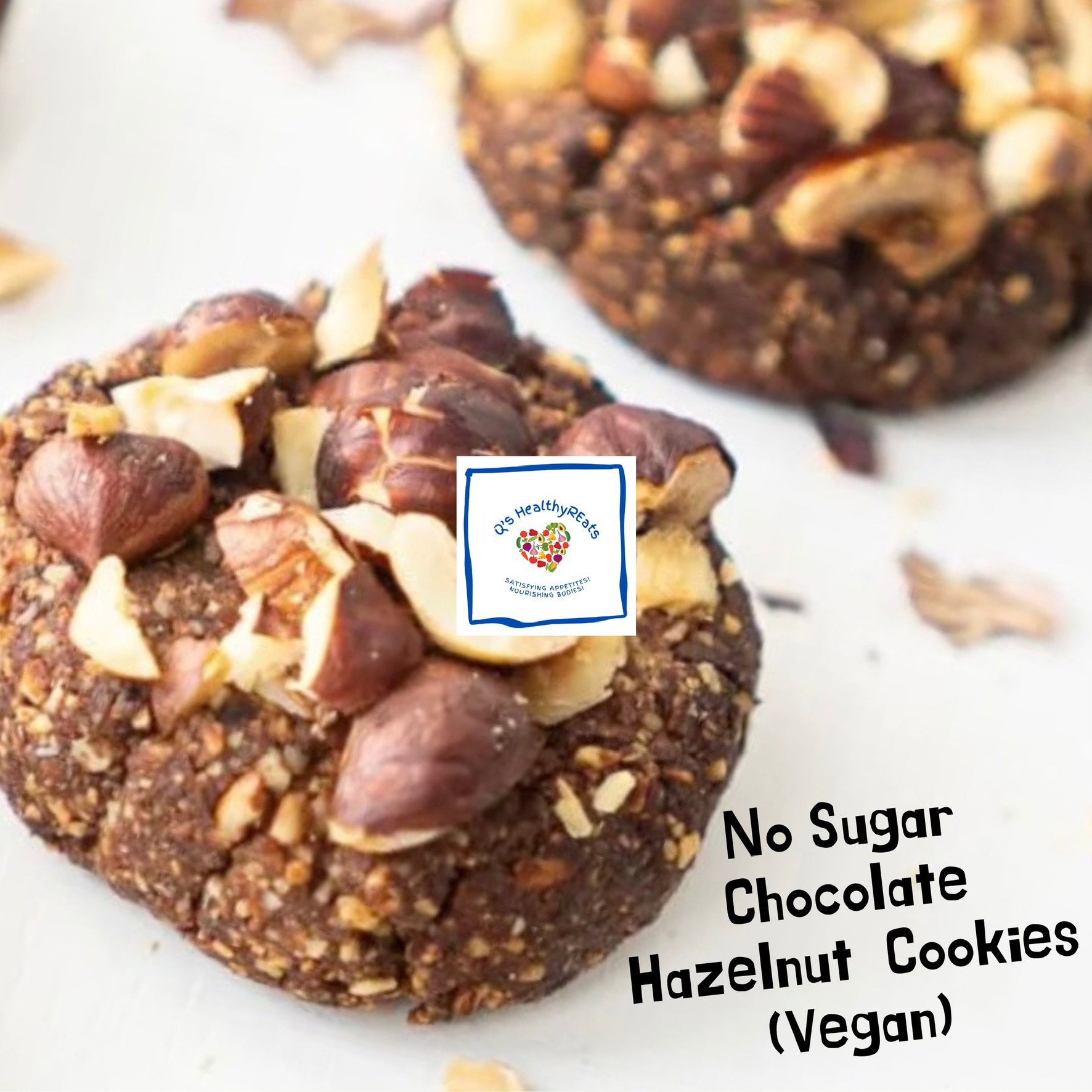 No Sugar Chocolate Hazelnut Cookies_0