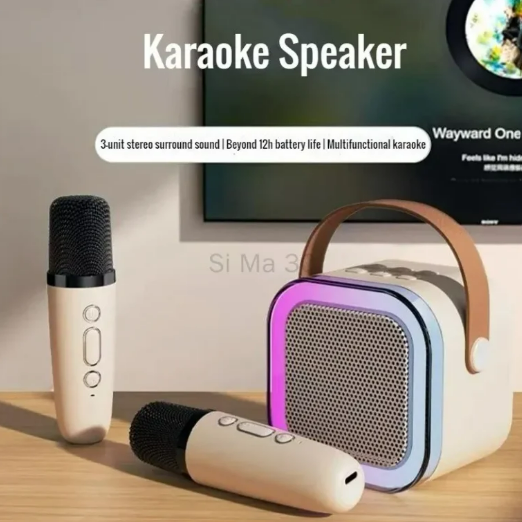 K12 KARAOKE SPEAKER TWO MICROPHONE _1