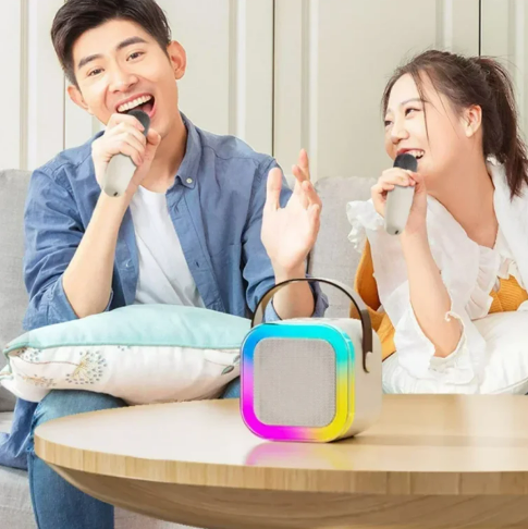 K12 KARAOKE SPEAKER TWO MICROPHONE _2