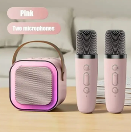 K12 KARAOKE SPEAKER TWO MICROPHONE 