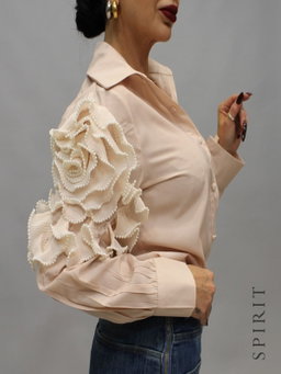 Camisa formal con botones delanteros