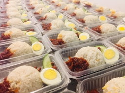 Nasi Lemak + Telur Mata 