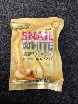 Snail White Gold Glutathione Collagen Whitening soap