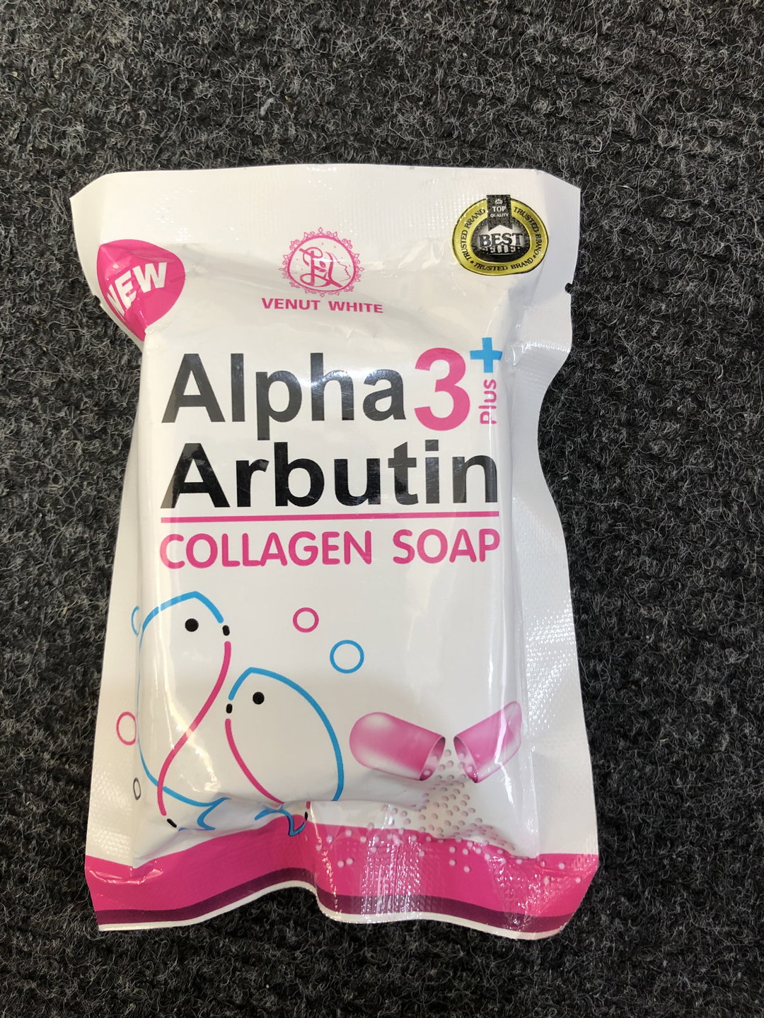 Alpha Arbutin 3+ Collagen Soap