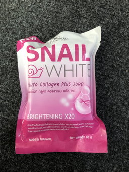 Snail White Gluta Collagen Plus soap x20 Brightening