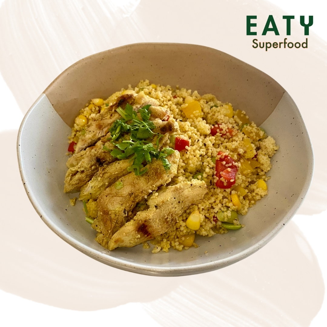 Grilled Chicken Fried Millet