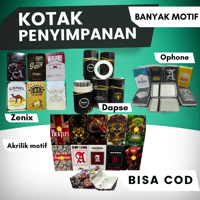 KOTAK ROKOK 1PCS (65gram)