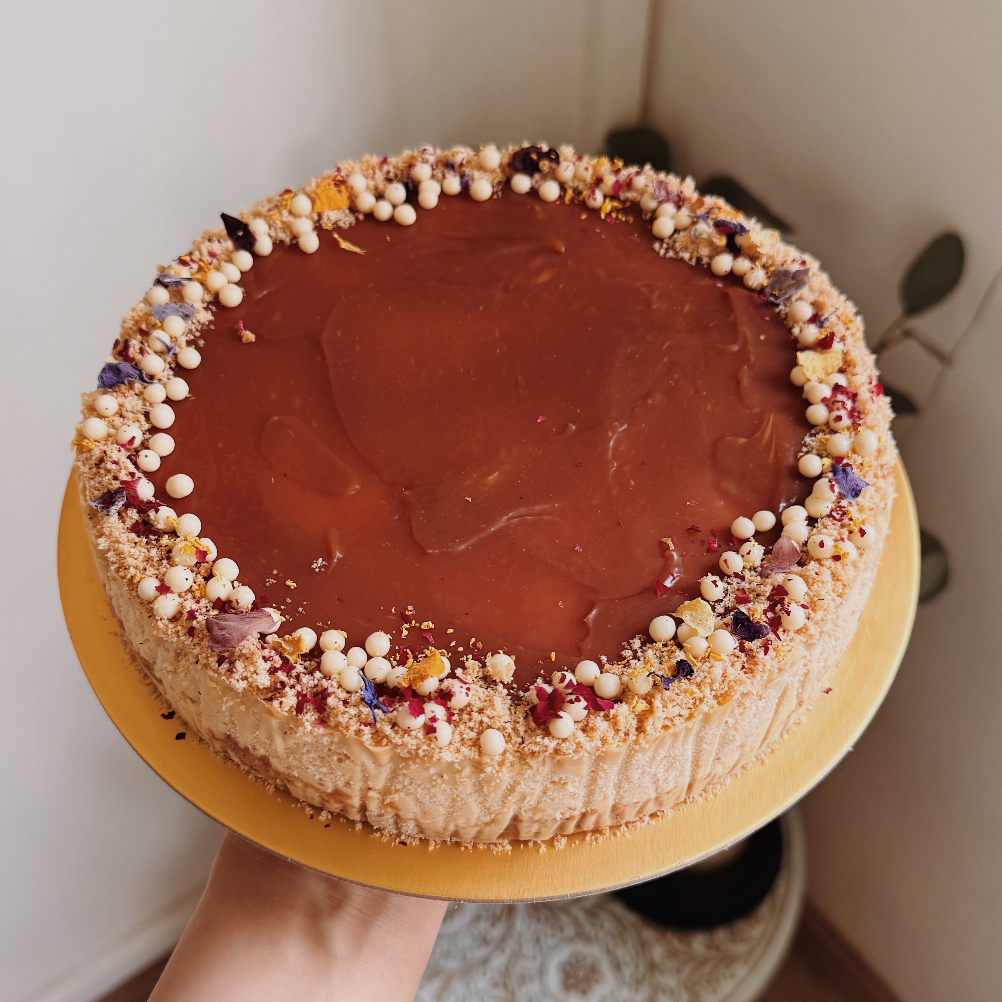 Brown Sugar Cheesecake & Miso Caramel