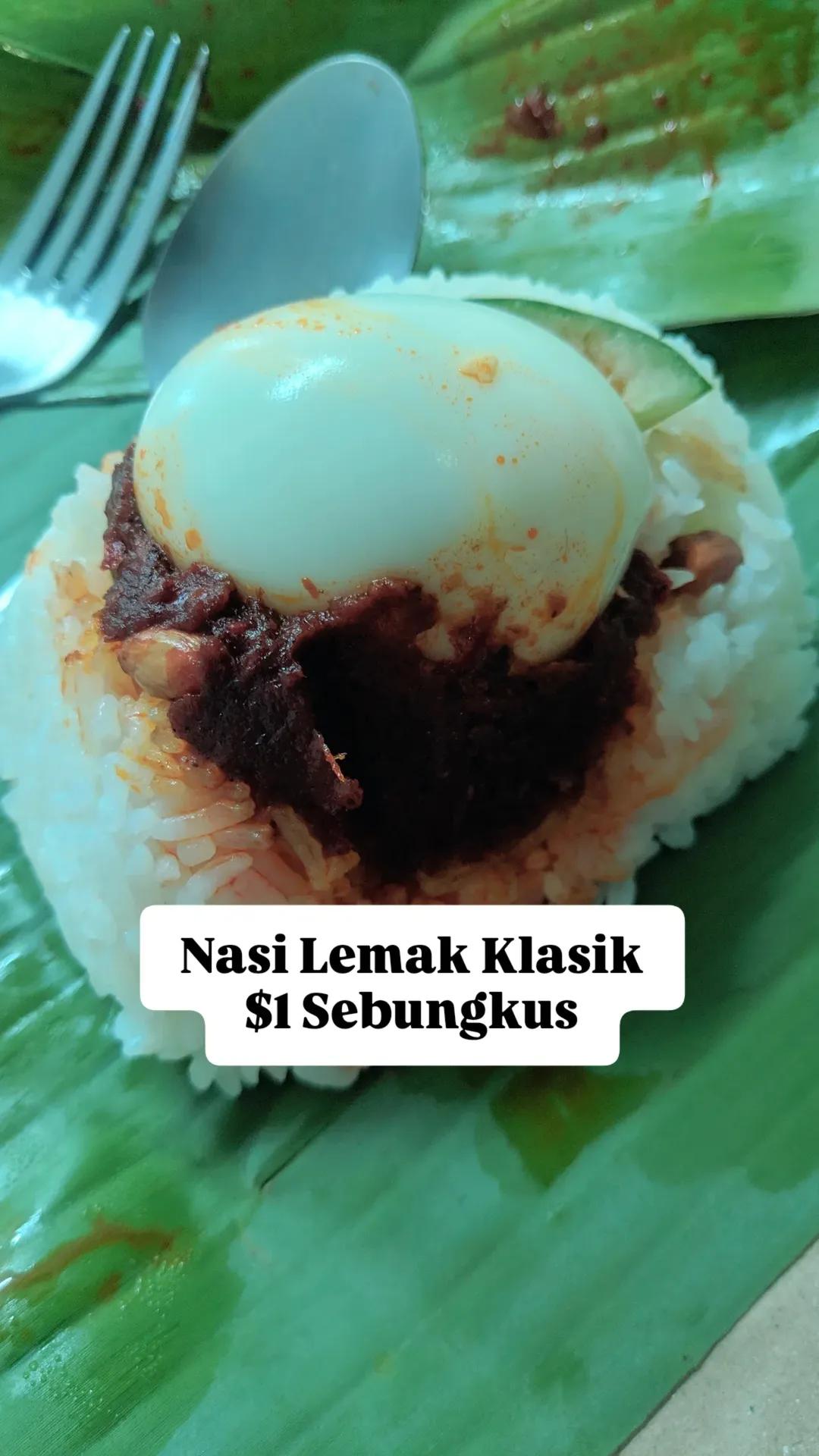 Nasi Lemak Pandan Bungkus_0