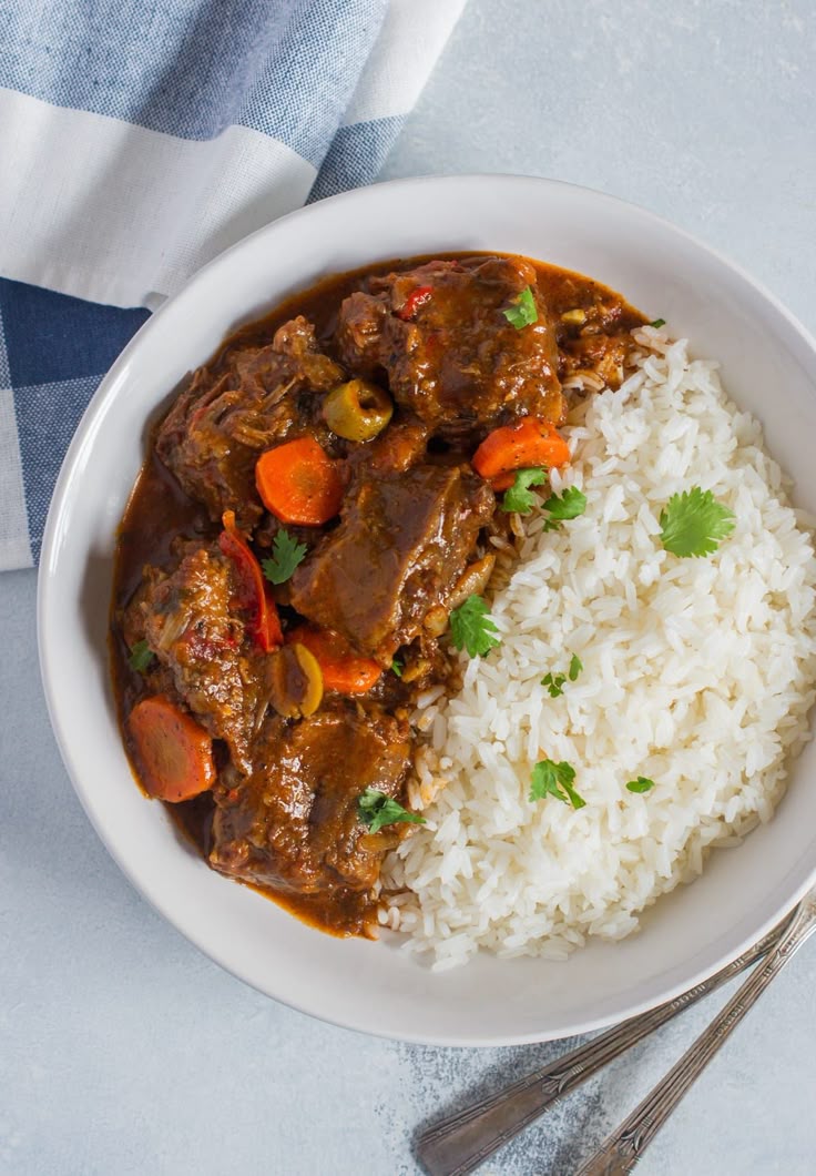 Rice with beef