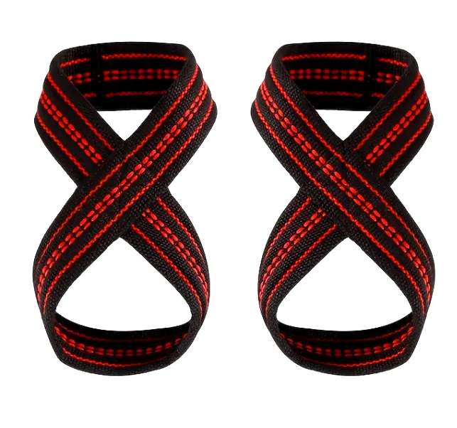 2 Piece Figure 8 Weight Lifting Straps _0