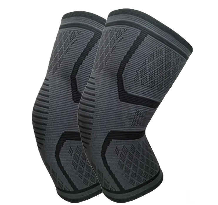 2 Piece Compression Knee Guards _0