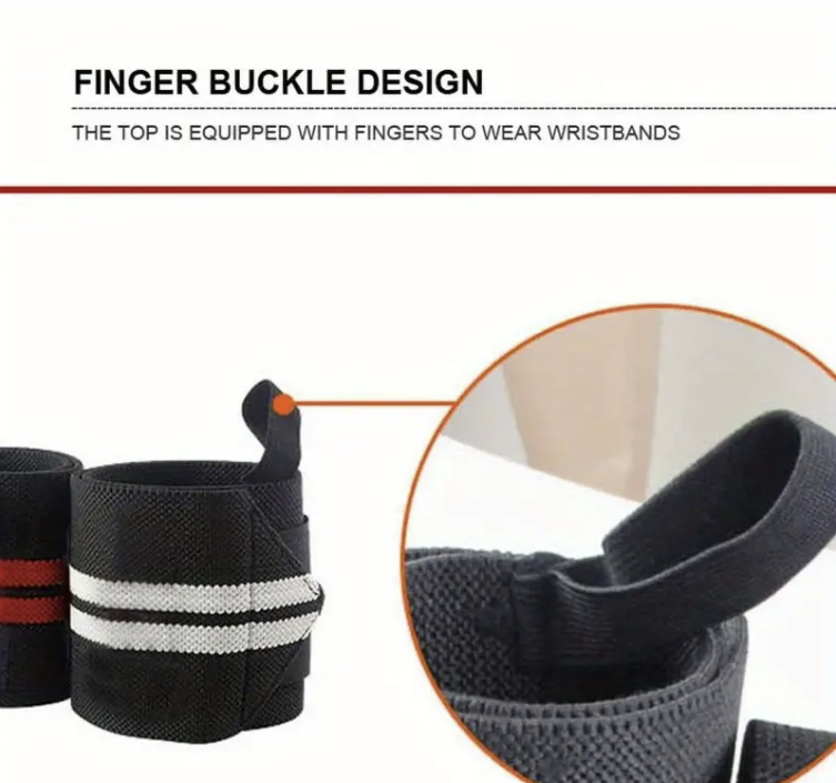 2 Piece Wrist Support Straps _4