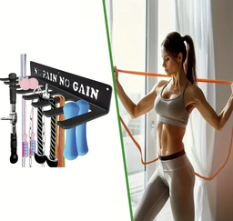 8 Hook Wall mount Storage rack 