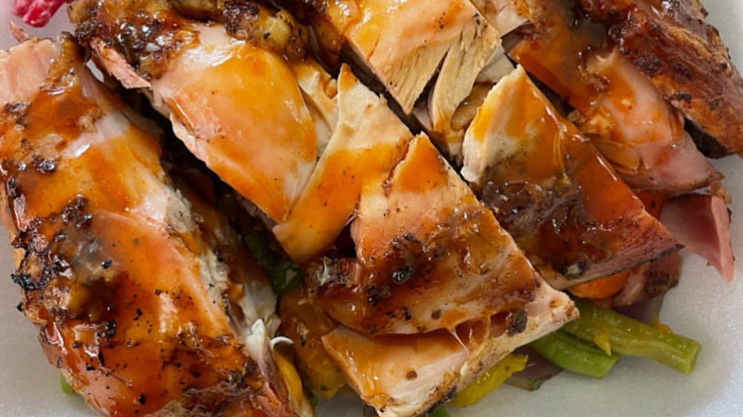 Portion of Smokey BBQ Chicken Cutters_0