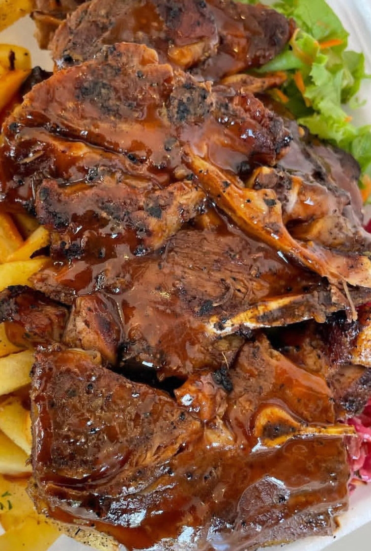 Portion of Rosemary Lamb Chops