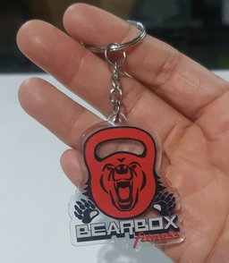 Limited edition Bearbox Fitness keychain