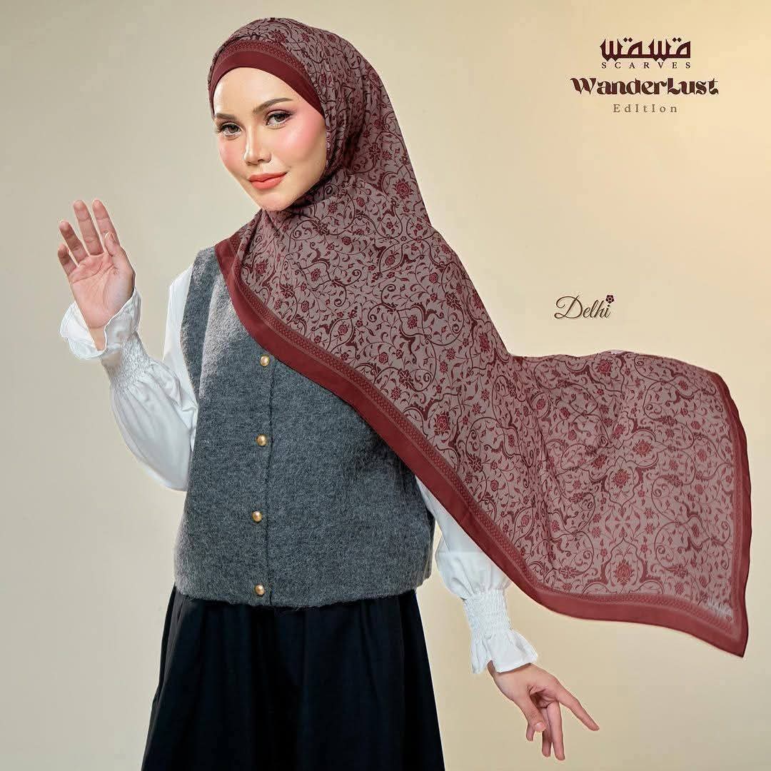Wanderlust Shawl By Wawa Zainal Scarves_1