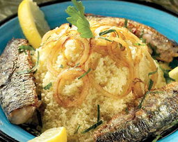 Couscous + sardine - CHEZ RAHMANE ET FRERES