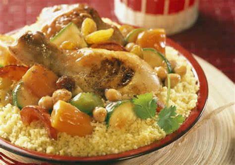 Couscous + poulet - CHEZ RAHMANE ET FRERES