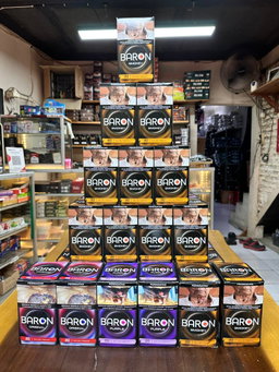 NEW BARON 40gr (1pak isi 5pcs) (DARI PABRIK ROKO AROMA)