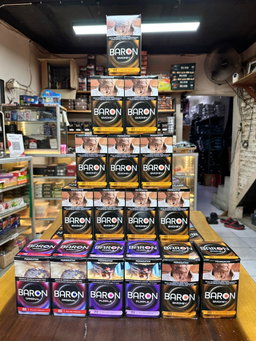 NEW BARON 40gr (1pak isi 5pcs) (DARI PABRIK ROKO AROMA)